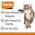 Lot de 3 souris en varech naturel Karlie pour chat