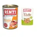 6 x 400g RINTI Wet Dog Food + 100g RINTI Wet Dog Food Free! * - Chicken Adult (6 x 400g) + Duck with Vegetables Filetto in Jelly (100g)