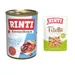 6 x 400 g RINTI Kennerfleisch + 100 g Filetto Buste in Gelatina gratis! - Cuori di Pollame