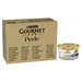 24x85 g gratis! 96x85 g Megapack Gourmet Perle + gratis 24x85g Gourmet Gold hrană umedă pisici - Perle 96 x 85 g Păstrăv, curcan, rață, vânat (în gelatină) + Gold Mousse Pește oceanic 24 x 85 g