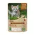 Bozita Kitten with Chicken, 100% animal protein, chunks in sauce, grain free, FOS, omega, Swedish natural ingredients, 85g pouch, Made in Sweden badge visible