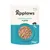 Sachet Applaws Natural Cat Food, Thunfischfilet in Gelee, 70 g. Ingrédient naturel indiqué sur l’emballage. Texte en allemand.