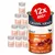 Комплект 12 консерви по 400 г Animonda GranCarno Adult Rind + Huhn. Видими надписи: 100% frische Zutaten, ohne Getreide ohne Gluten, Made in Germany, wołowina + kurczak.