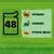 Пакет 48 броя: 24x пуешко, 12x заешко, 12x птиче месо. Визуални икони на пуйка, заек и кокошка до съответните количества и видове месо.