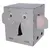 Kerbl Pet Cat Scratching House Elephant - L 35 x W 35 x H 39 cm