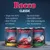 Rocco Classic hundmat: tillagas med 100 % färska ingredienser, minst 70 % kött och inälvsmat, baserat på nötkött, spannmålsfritt, utan konstgjorda färg- och aromämnen. Tre burkar visas.