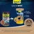 TetraMin XL Flakes, confronto tra vecchio e nuovo design. Testi visibili: Ricetta migliorata, Nuovo design, Senza conservanti aggiunti, con ingredienti naturali, senza coloranti.
