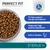 PERFECT FIT Supports Whole Body Health, With Natural Prebiotics. To help support the gut microbiome. Made with high quality ingredients. Rich in Chicken. STERILE 1+. Text på engelska.