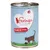 Feringa Forelle & Huhn, mit Kartoffel und Petersilie, 400 g konzerv macskaeledel. Címkén német nyelvű feliratok és macska sziluett látható.