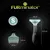 FURminator brush, size S for under 4.5 kg, shown with measurements: width 3.9 cm and 5.8 cm, height 5.0 cm and 16.0 cm. Brand name and paw print visible.