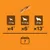 Feeding guide: 5-9 kg, 4 pieces; 10-24 kg, 6 pieces; 25 kg and above, 13 pieces per week. Icons show different dog sizes and a calendar for 7 days.