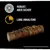 Sceau European Veterinary Dental Society, texte en allemand : ROBUST, ABER SICHER*, LANG ANHALTEND, image d’un bâton à mâcher pour chien. Texte non traduit, informations visibles uniquement.