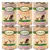 Lukullus Junior wet food, varieties poultry & game and chicken & veal, 400g cans. With sweet potatoes, blueberries and sunflower oil. Extra calcium & phosphorus.