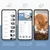 Three smartphone screens display: feeding log with video recordings, PiXi Vision Smart Feeder schedule, and live monitoring of a cat eating. Three smartphone screens display: feeding log with video recordings, PiXi Vision Smart Feeder schedule, and live monitoring of a cat eating.