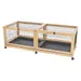 Trixie Indoor-Gehege für Meerschweinchen & Kaninchen - L 150 x B 50 x H 60 cm