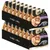 Sheba Filets Huhn mit Garnelen, 2 verpakkingen van elk 8 x 60 g = 480 g. Verpakking toont afbeelding van kat en productnaam.