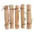 Lot de 5 rouleaux en feuilles naturelles, chaque rouleau est attaché avec une ficelle. Matériau visible : fibres végétales.
