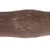 Nahaufnahme eines braunen Holzstücks mit natürlicher Maserung und Astloch.