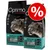 Optimanova Cat Sterilised Chicken & Rice, 2 kg, lot de 2 sacs. 75 % poulet : 40 % frais, 30 % déshydraté, 5 % hydrolysé. Offre spéciale signalée par un symbole pourcentage.