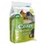 Versele-Laga Crispy Pellets Rabbits, Kaninchenfutter ohne Getreide. Verpackung zeigt zwei Kaninchen und Text: 'oh!', 'yes!' und 'happy!'.