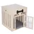 Modern Living Indoor Hundekäfig Borlänge - L 58,5 x B 58,5 x H 64 cm