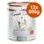 Terra Canis SCHONKOST, poulet avec carotte, pomme de terre, fromage blanc et camomille, lot 12x800g. Texte en anglais : gentle meal: chicken with carrot, potato, cottage cheese & camomile.