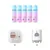 PETKIT Müllbeutelrollen, speziell für PETKIT Katzentoiletten geeignet. Zwei Modelle von PETKIT Katzentoiletten abgebildet: links mit orangefarbenem Filter, rechts mit rundem Eingang.