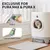Exclusive for Pura Max and Pura X. Image shows Pura X with Pura Air Smart Spray installed and a cat in the automatic litter box.