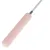 Product image of a pink cylindrical handle with a white rod and silver connector.