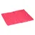Alfombrilla rectangular rosa con estampado de gotas de agua visibles en la superficie. No se muestra marca ni texto adicional.