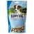 Happy Dog Soft Snack Mini Puppy Lamm Lamb, vrečka s pasjimi priboljški v obliki kosti. Vidna modra embalaža z okencem in oznakami brez sladkorja ter žit. Happy Dog Soft Snack Mini Puppy Lamm Lamb, vrečka s pasjimi priboljški v obliki kosti. Vidna modra embalaža z okencem in oznakami brez sladkorja ter žit.