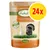 Pack of 24 Lukullus Adult, Turkey Hearts and Goose with barley, leek and Saint John's wort oil, 300g each. Original taste. For adult pets. Pack of 24 Lukullus Adult, Turkey Hearts and Goose with barley, leek and Saint John's wort oil, 300g each. Original taste. For adult pets.