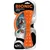 BIONIC Urban Stick Baton, oranje, voor honden tot 9 kg. Sterkte-indicator: mild, strong, bionic. Verpakking toont hondenafbeelding en productdetails.
