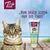 TubiCat Lachspaté mit Krill. Mit natürlichen Omega-3-Fettsäuren, ohne Zucker & Getreide, lebensmittelechte Qualität. Slogan: 'Nun drück schon auf die Tube!'.