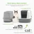 Vergelijking tussen Catit Jumbo kattenbak en een gemiddelde kattenbak. Tot 40% meer ruimte, ideaal voor grotere katten en huishoudens met meerdere katten. Catit met Airsift-filter. Vergelijking tussen Catit Jumbo kattenbak en een gemiddelde kattenbak. Tot 40% meer ruimte, ideaal voor grotere katten en huishoudens met meerdere katten. Catit met Airsift-filter.