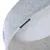 Close-up of a grey, speckled plastic bowl with a black rubber rim insert.