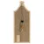 Rascador de madera Designed by Lotte Vicky - 50 x 20 x 3 cm (L x An x Al)