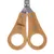 kooa scissors with bamboo handles and stainless steel blades, suitable for precise cutting.