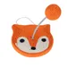 TIAKI Fox Jute Scratching Board - Orange 