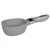 Grey measuring scoop with digital display on handle, brand Flamingo.