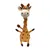 KONG Shakers™ Bobz Giraffe Dog Toy - Size M: approx. 30.5 x 15.9 x 8.9cm (L x W x H)