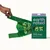 Earth Rated dog waste bags, lavender scented, 120 pieces with handles. Packaging and one removed green bag visible.