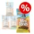 Višestruka pakiranja Barkoo Mini Bones, okusi Poultry, Lamb, Salmon i Rabbit, svako 200 g. Veliki crveni simbol postotka označava posebnu ponudu ili popust. Višestruka pakiranja Barkoo Mini Bones, okusi Poultry, Lamb, Salmon i Rabbit, svako 200 g. Veliki crveni simbol postotka označava posebnu ponudu ili popust.