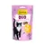 GimCat Duo Soft Snacks, pollo con hígado, extra carnosos, sin cereales, azúcar ni colorantes artificiales, fabricados en Austria, envase reciclable, menos de 1,5 kcal por unidad.