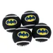 DC Batman Tennisball-Set - 4 Stück (je Ø 6,3 cm)
