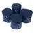 Nomad Tales fleece bandages voor paarden, marineblauw - Vol (set van 4) Nomad Tales fleece bandages voor paarden, marineblauw - Vol (set van 4)