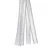 Silver mesh ribbon, suitable for craft or decoration purposes. Material: plastic with glossy surface.