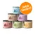 6 boîtes de pâtée pour chat catz finefood Classic, variétés visibles : N°3 Volaille, N°5 Saumon & volaille, N°7 Bœuf & veau, N°9 Gibier, N°11 Agneau & lapin, N°13 Hareng. Texte allemand : Jetzt testen! 6 boîtes de pâtée pour chat catz finefood Classic, variétés visibles : N°3 Volaille, N°5 Saumon & volaille, N°7 Bœuf & veau, N°9 Gibier, N°11 Agneau & lapin, N°13 Hareng. Texte allemand : Jetzt testen!