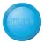 Disque bleu en plastique avec le nom KONG et le logo en relief au centre, surface à bords rainurés visibles. Disque bleu en plastique avec le nom KONG et le logo en relief au centre, surface à bords rainurés visibles.