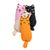 zooplus Basics Katzenspielzeug-Set Kitty mit Katzenminze